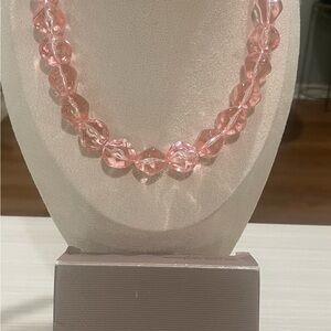 Vintage Avon Pink Necklace